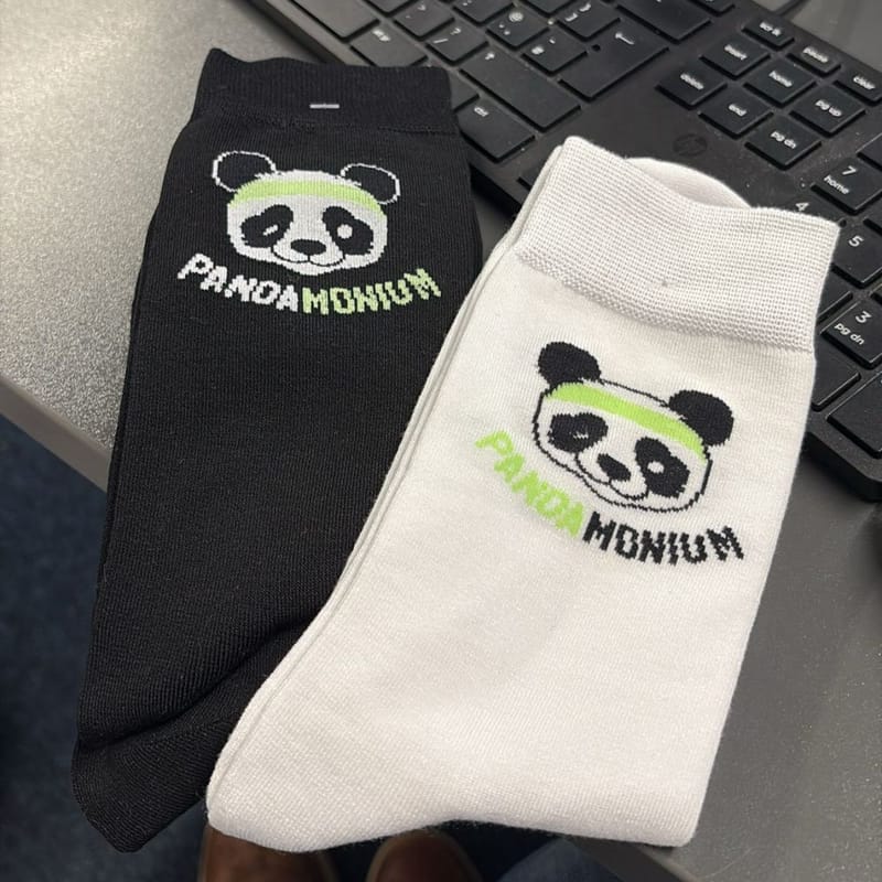 Promotional Bamboo Jacquard Knitted Socks